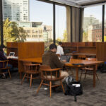 photo of Dewey Library study space