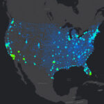 GIS map of United States