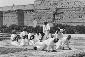 Gnawa performance at the Badi' Palace