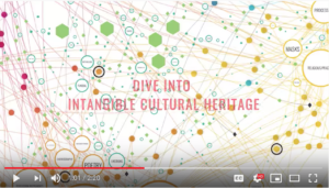 Screenshot of video on UNESCO's Intangible Cultural Heritage Mapping