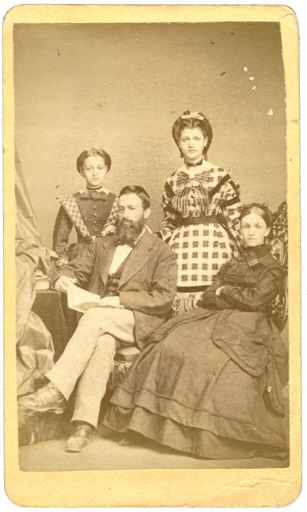 Photo of Jedediah Hotchkiss and family