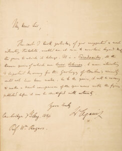 Letter to William B. Rogers