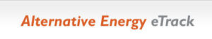 Alternative Energy eTrack logo
