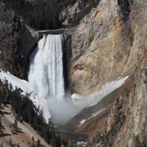 Brink of the Lower Falls, Yellowstone