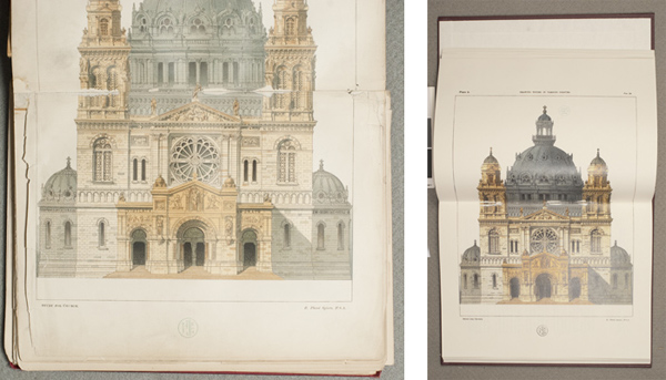 Preservation facsimile, before and after 