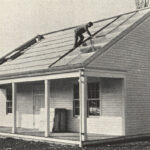 First solar house in the U.S., built at MIT, 1938