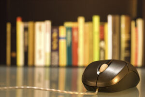 books and mouse