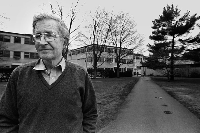 photo of Noam Chomsky