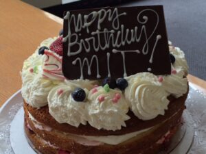 MIT birthday cake