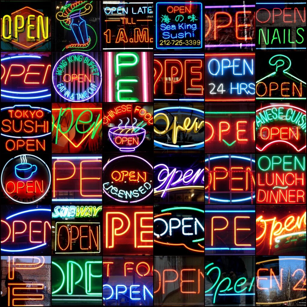 Open Signs