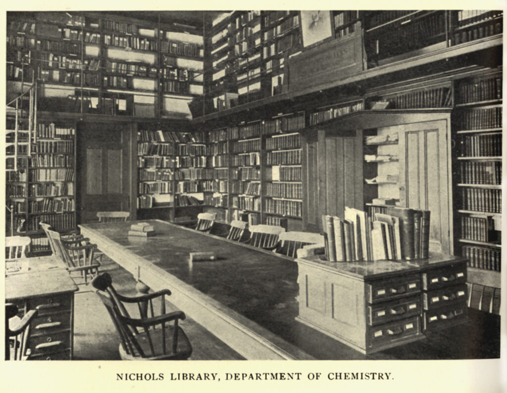 Nichols Library, Department of Chemistry | 150 Years in the Stacks