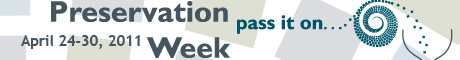 Preservation Week Banner